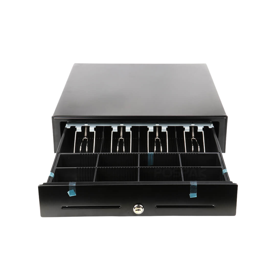 MAKEN CASH DRAWER MK-350 4 NOTE/8 COIN 24V/RJ12 BK