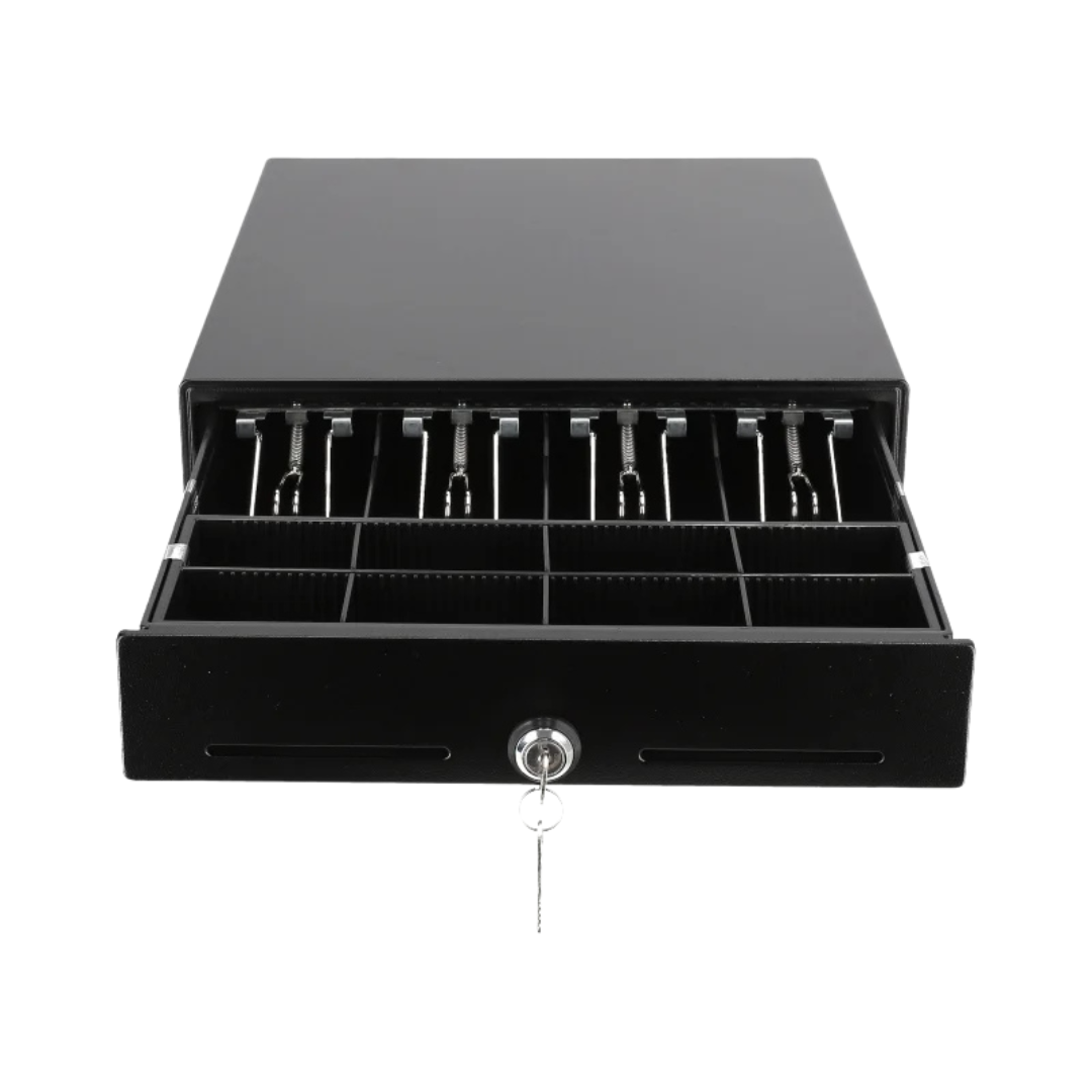 VPOS CASH DRAWER VP-410 4 NOTE/8 COIN 24V BLK