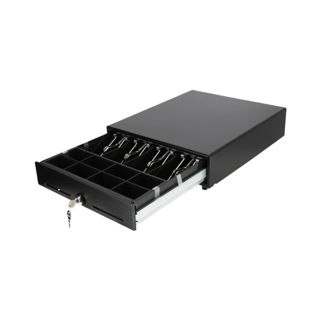 VPOS CASH DRAWER VP-410 4 NOTE/8 COIN 24V BLK